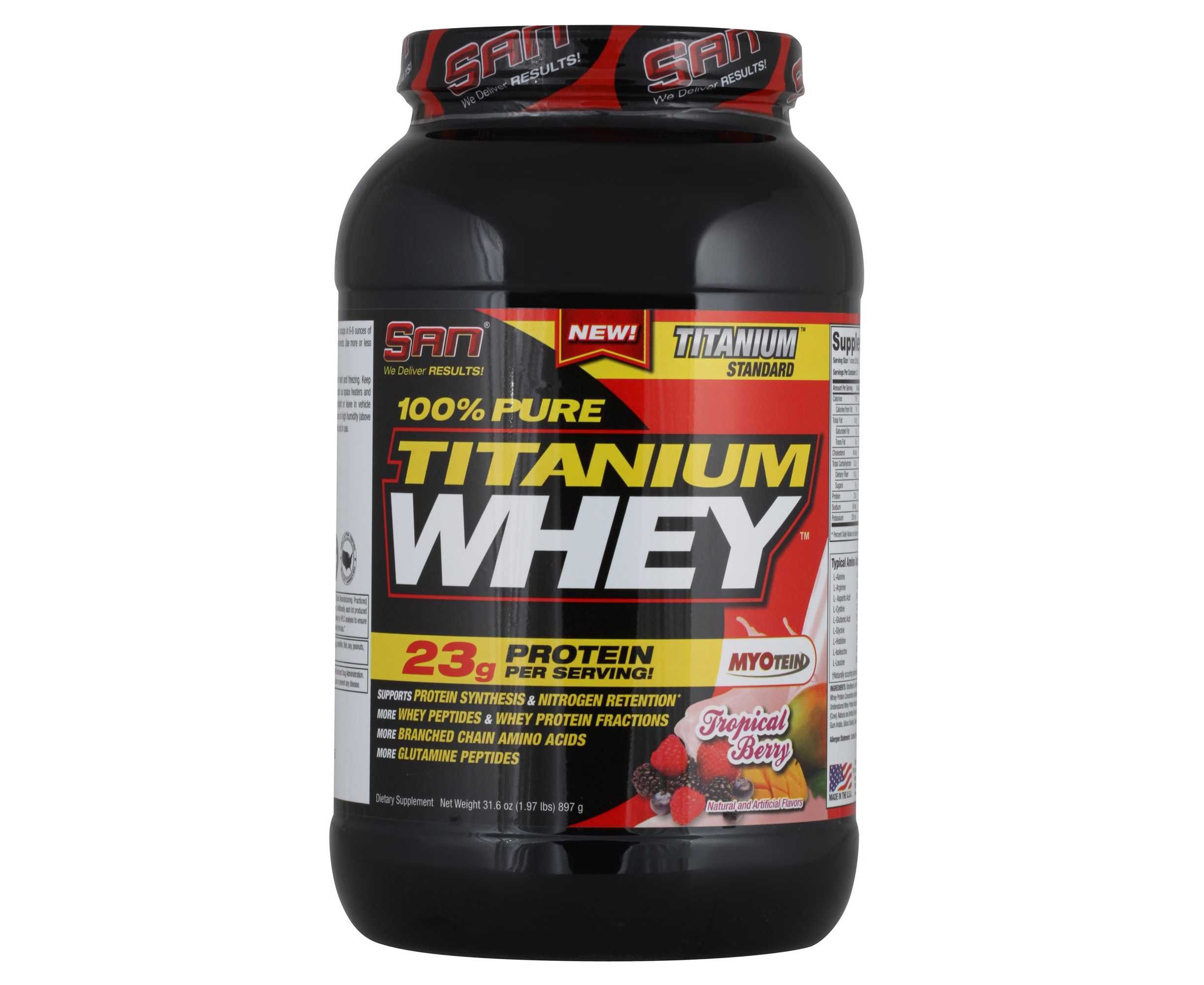 Спортивне харчування США Optimum Nutrition та SAN titanium. Протеїн