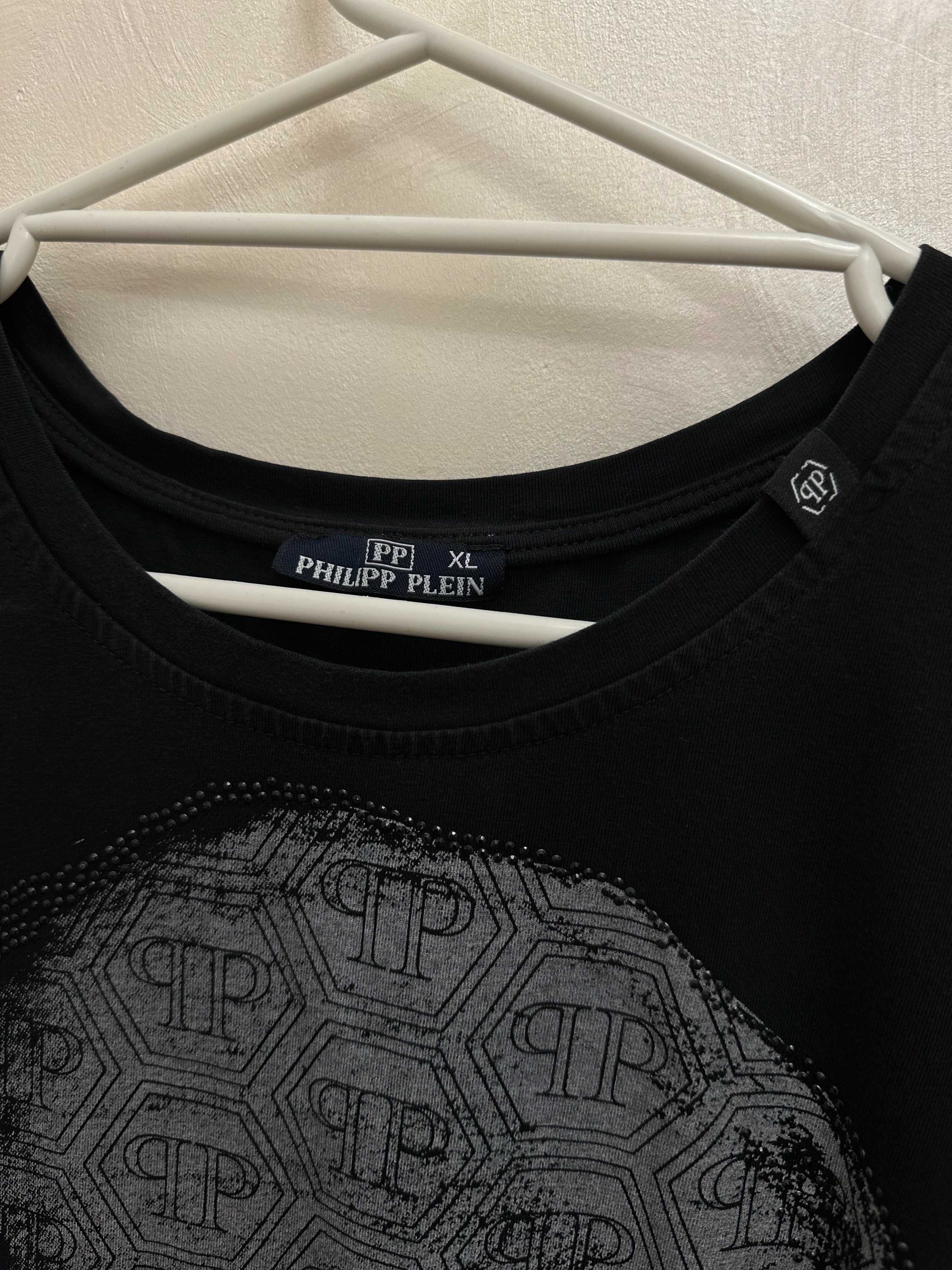 tshirt meski philipp plein xl czarny