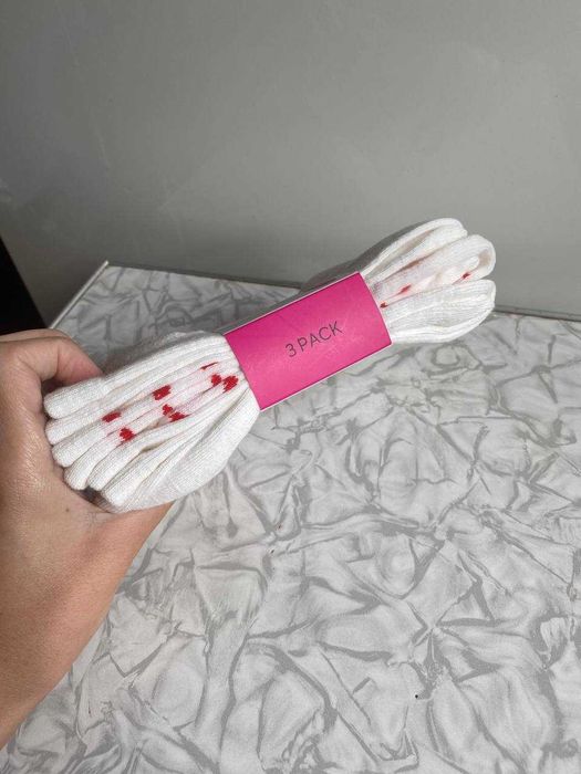 Білі жіночі шкарпетки набір 3 пари sinsay