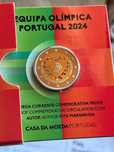 Moeda  de 2 euros Proof Equipa Olímpica Portugal 2024 Paris