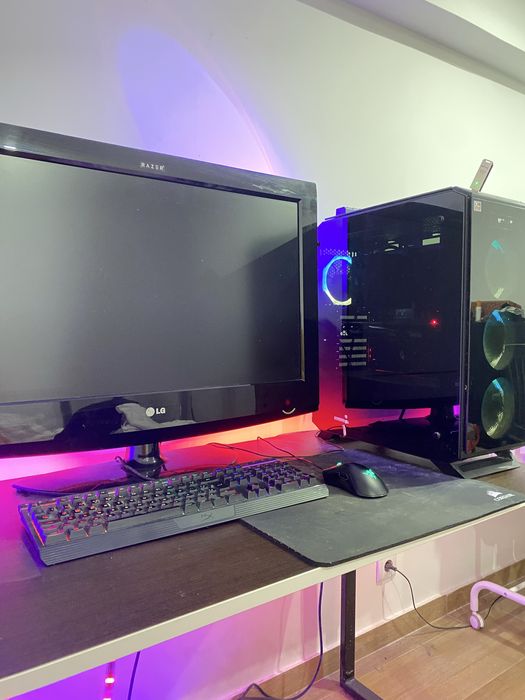 Setup Completo PC Gaming + Monitor + Periféricos – 290€ (Negociável)