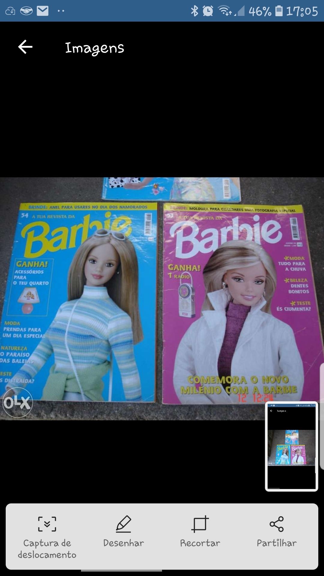 Revistas da Barbie de 2000 e 2001