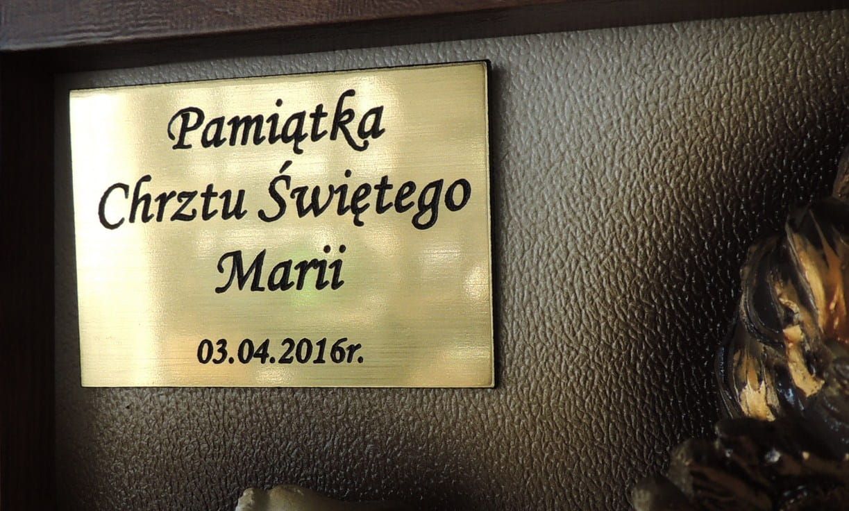 Obraz anioł stróż, idealny prezent na chrzest dla dziecka + Dedykacja
