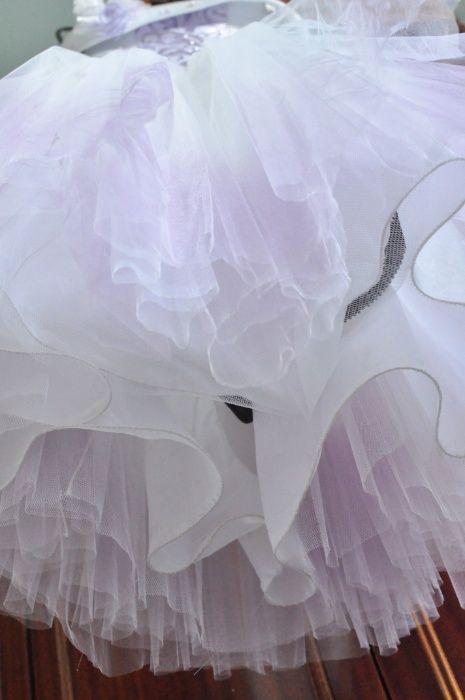 Об'ємна сукня з фатіну!