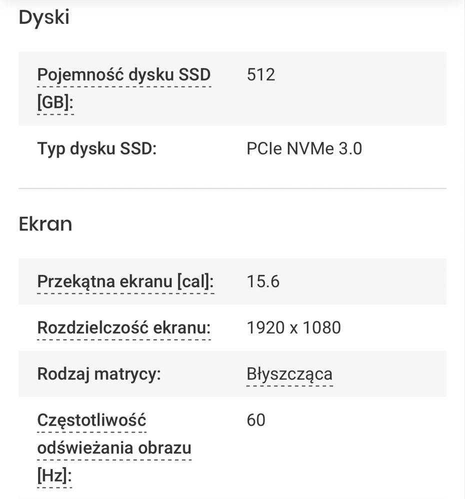 Laptop Asus Vivobook Go 15.6" ekran OLED