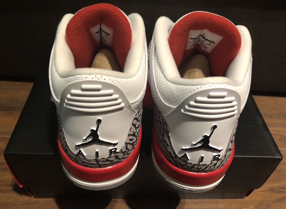 Air Jordan 3 Katrina 2018 EU44 US10 Nike