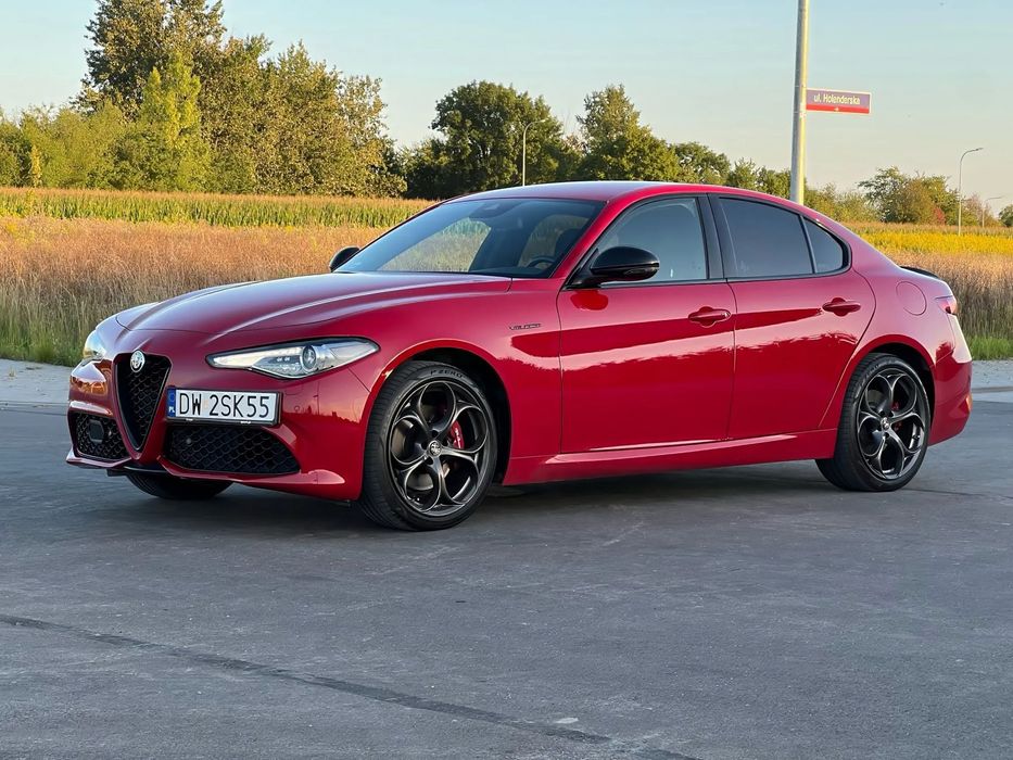 Alfa Romeo Giulia Salon PL, pierwszy właściciel, bardzo zadbana, ceramika, harman, cesja