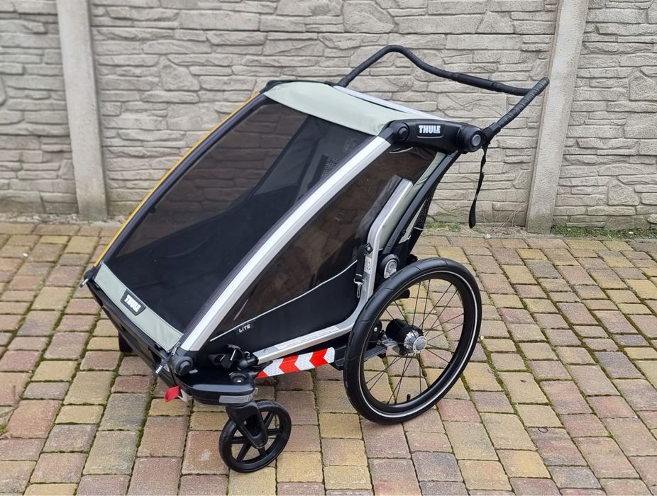 wielofunkcyjna 2 osobowa  przyczepka rowerowa Thule Chariot Lite