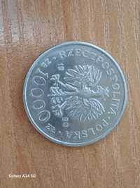 Moneta kolekcjonerska Solidarność 1990