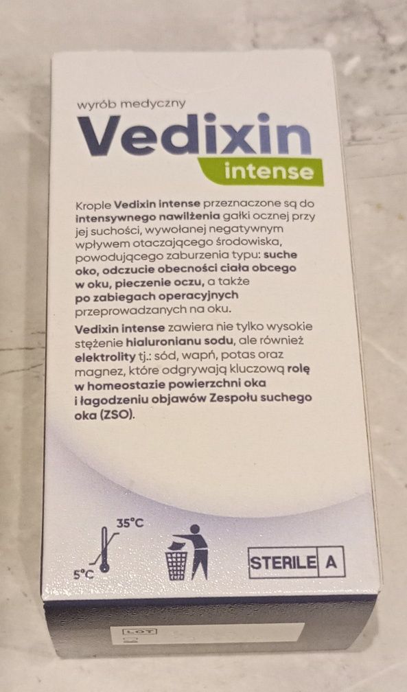 Krople vedixin intense
