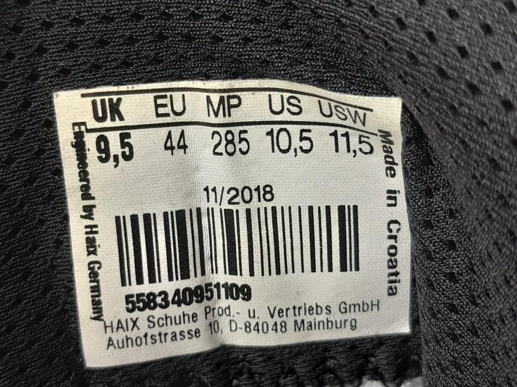 Черевики , ботінки спецвзуття Haix Gore-Tex 44 розмір.