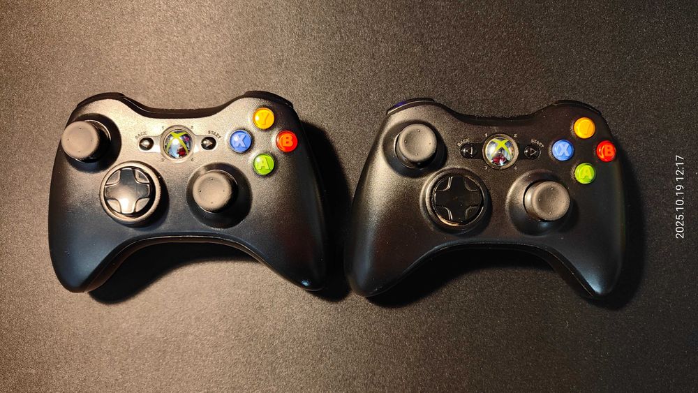Oryginalne, bezprzewodowe 2x Pady do Xbox 360 + Adapter PC