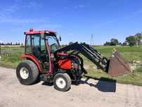 Traktorek traktor ciagbiczek ciagnik ogrodniczy z Turem miniładowarka