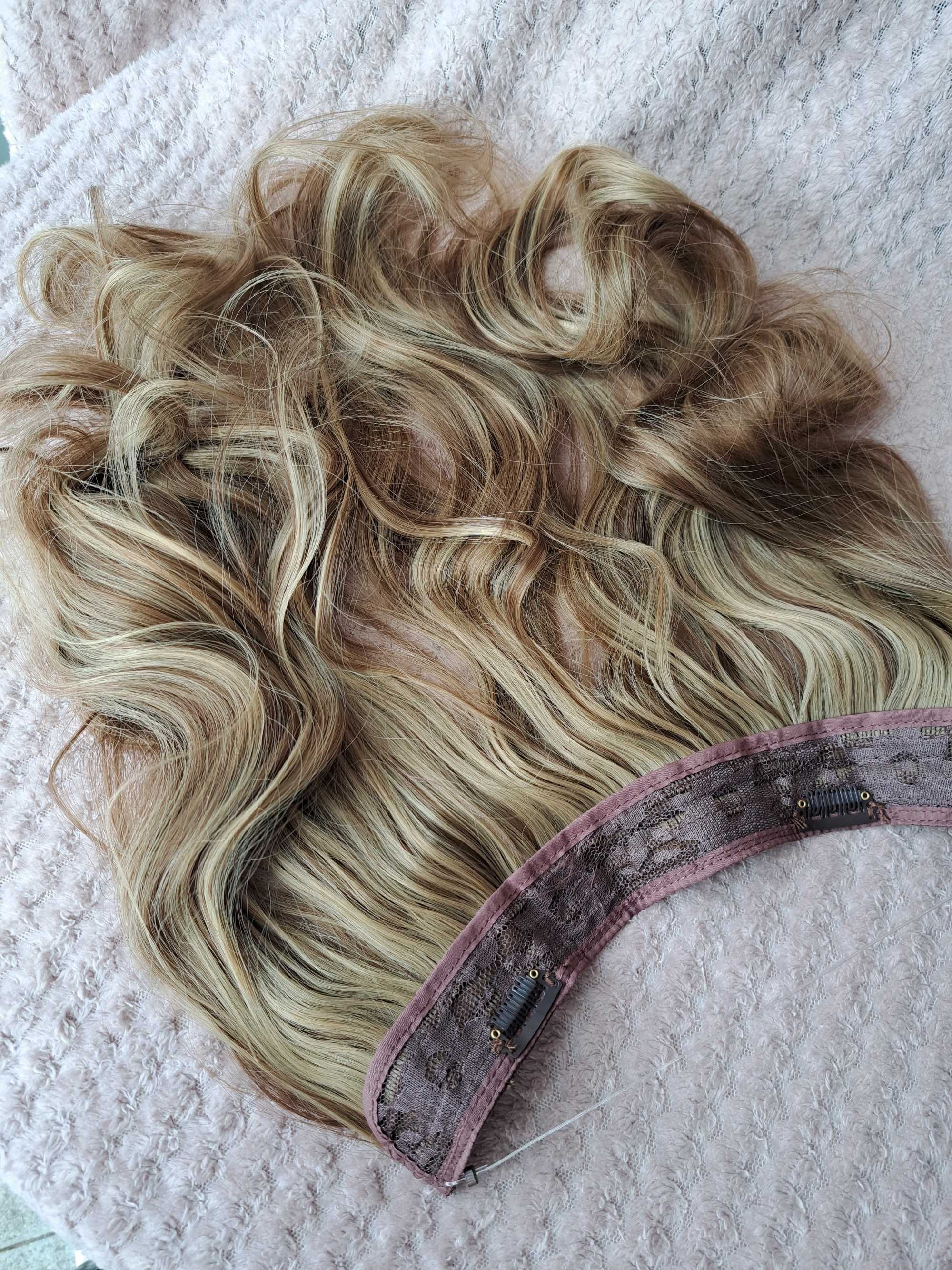 FLIP IN włosy jak naturalne długie falowane na żyłce