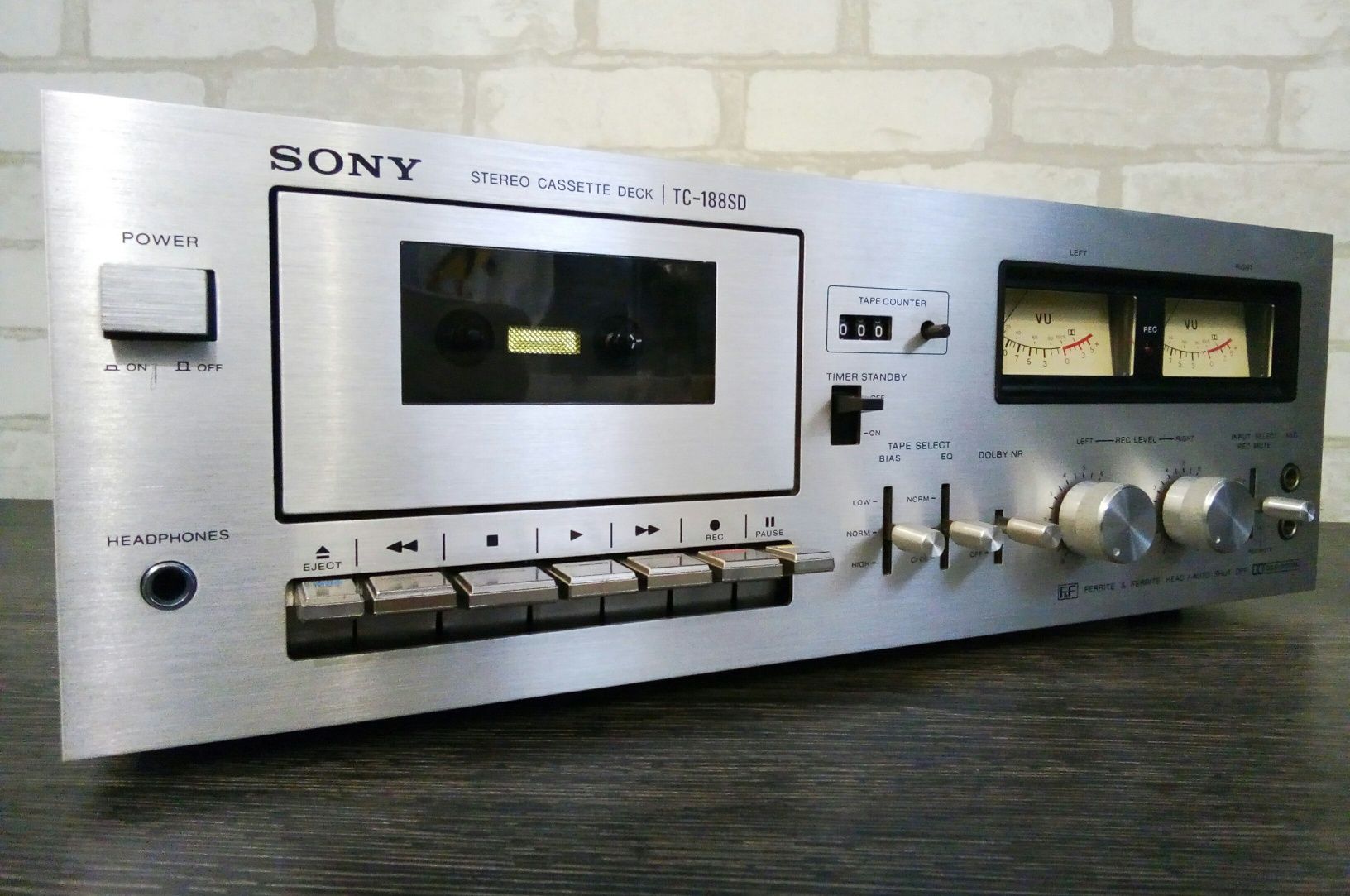 Sony TC-188SD Stereo Cassette Deck 1977-79