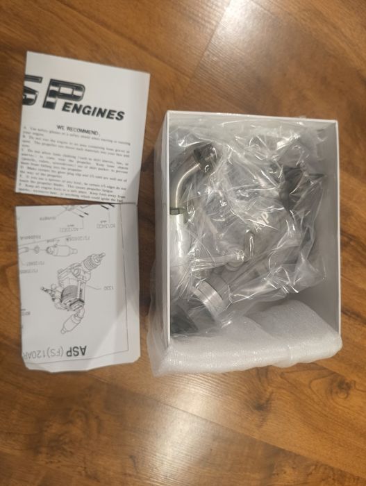 Silnik RC ASP FS 120AR Silnik spalinowy modelarski