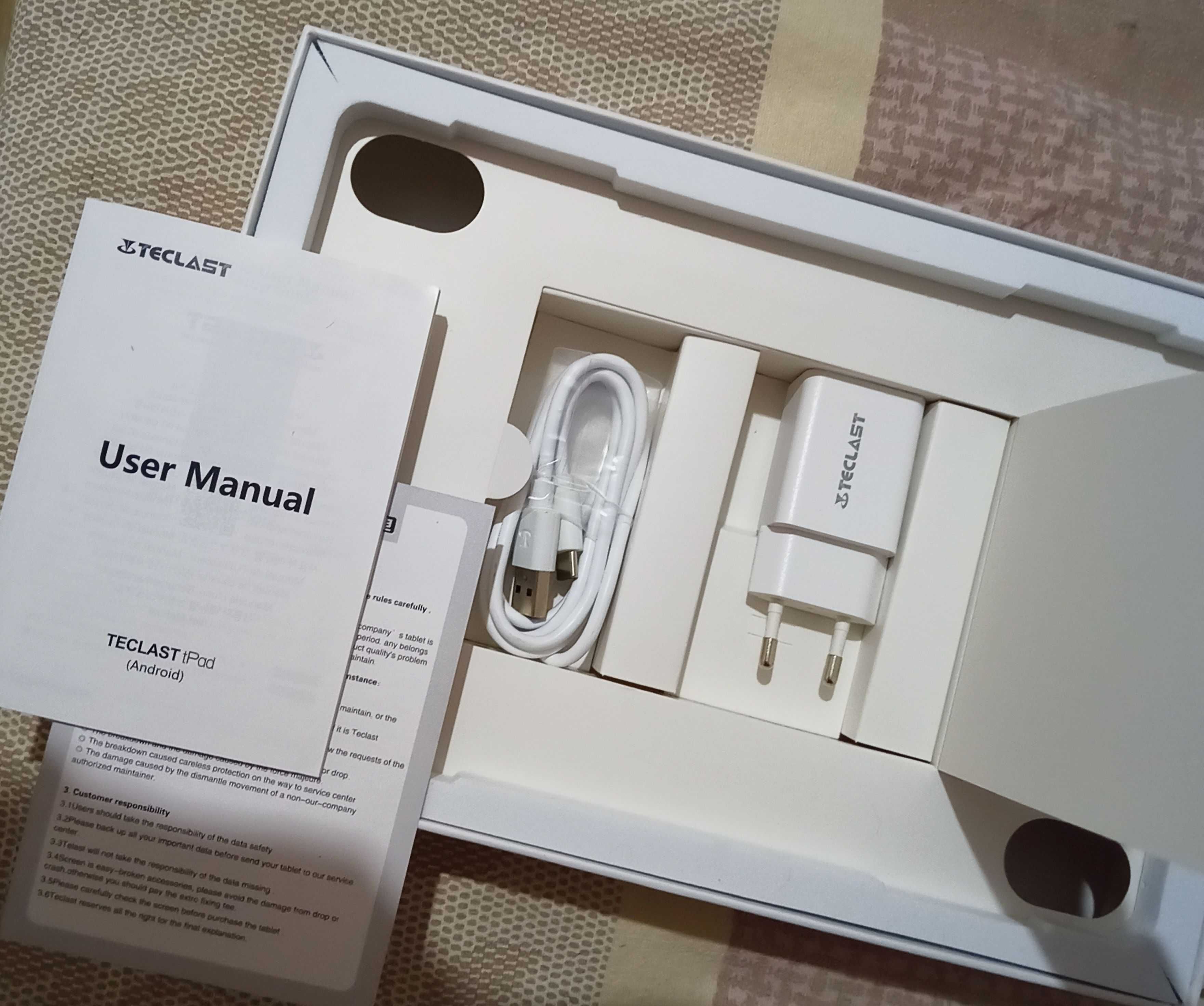 Teclast P25T екран 10.1 4 Гб/64 Гб Android 12, stereo, 5000 mah