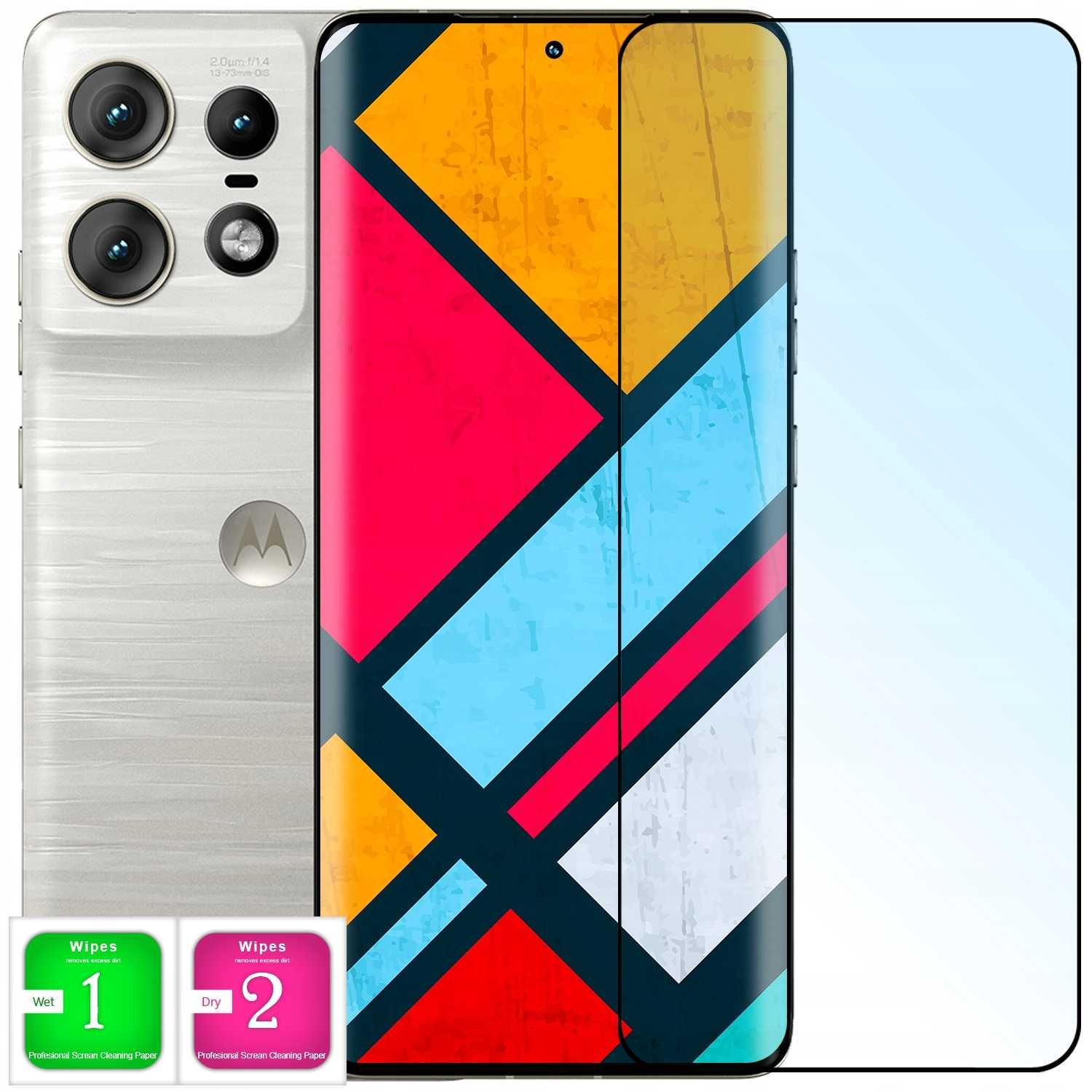Etui Slim Matt do Motorola Edge 50 Pro + Szkło Hartowane