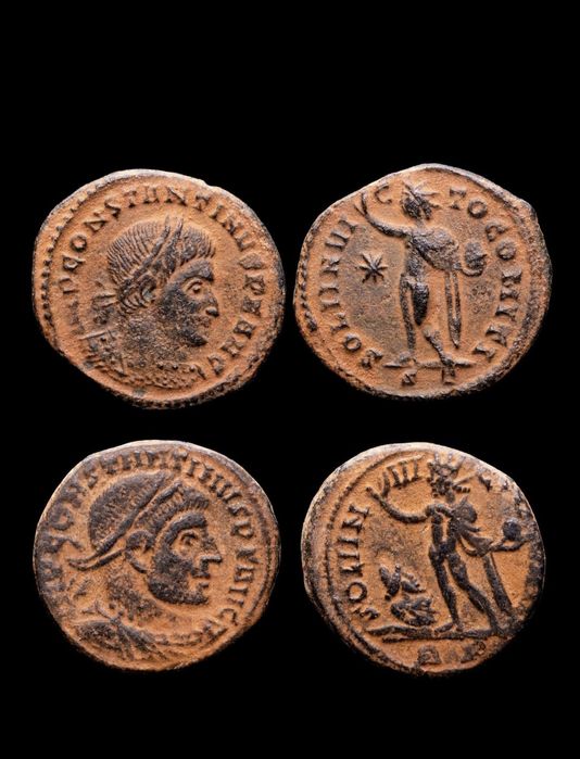 Moedas império Romano