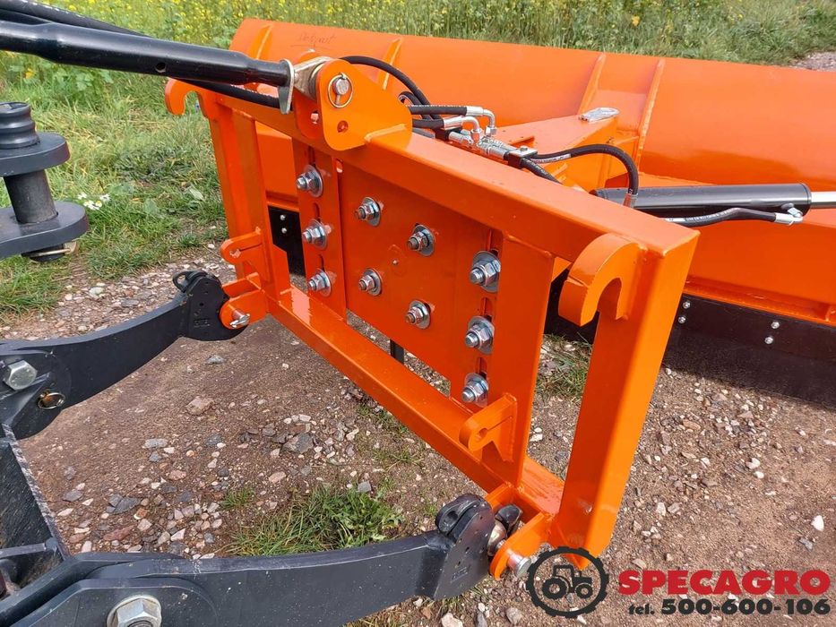 Pług do śniegu komunalny prosty 2,6m pług śnieżny Promocja od ręki