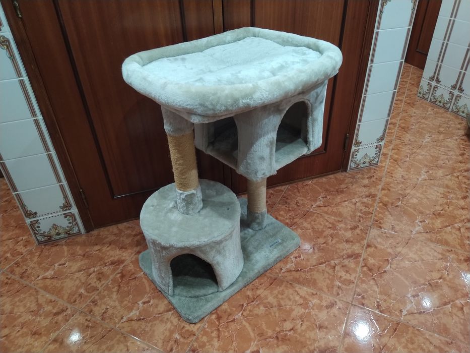 Arranhador árvore para gatos casa quarto apartamento vivenda escritóri