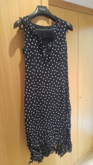 Vestido CAROLL - preto com bolinhas