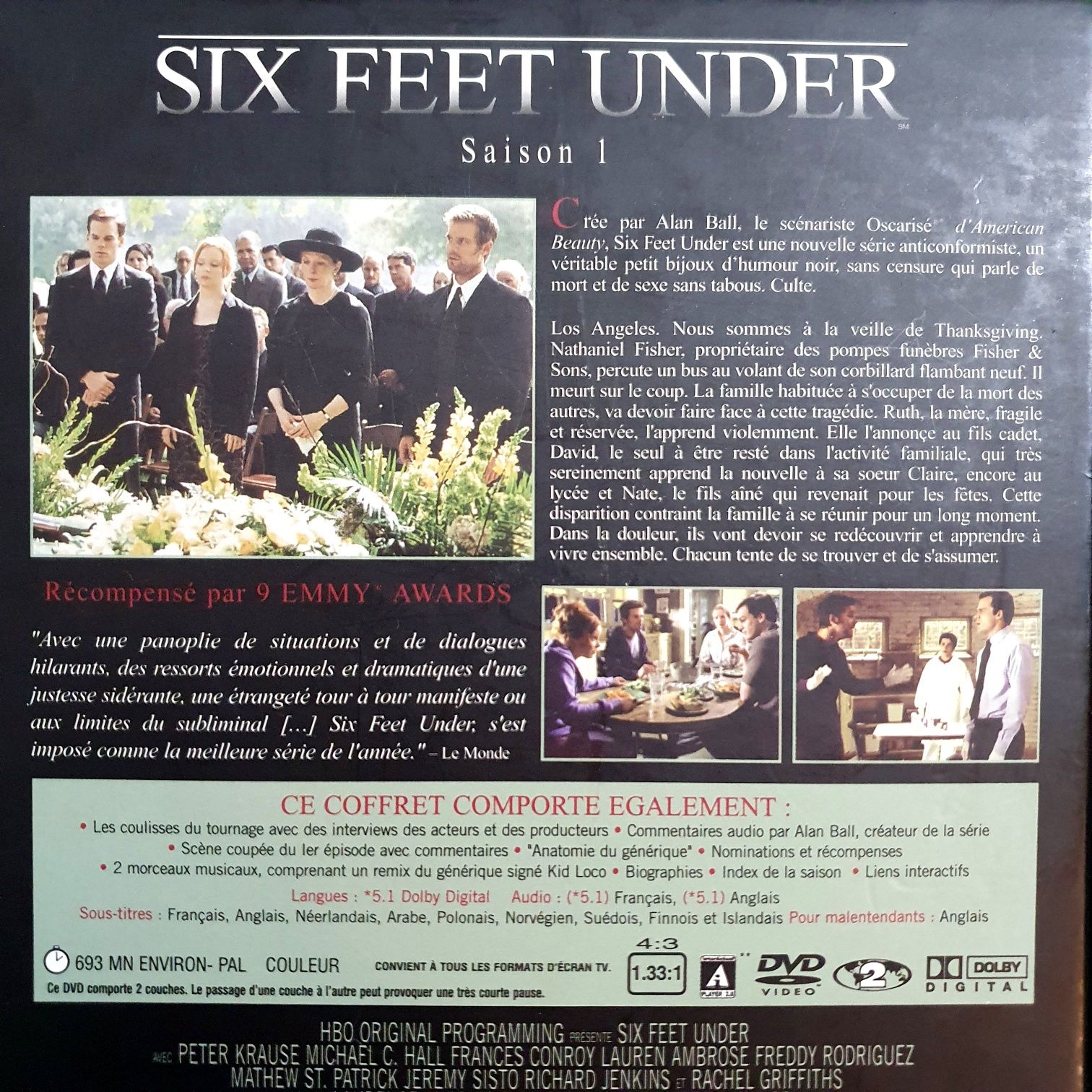 Kolekcjonerskie wydanie serialu HBO Six Feet Under - 6 Stop pod ziemią