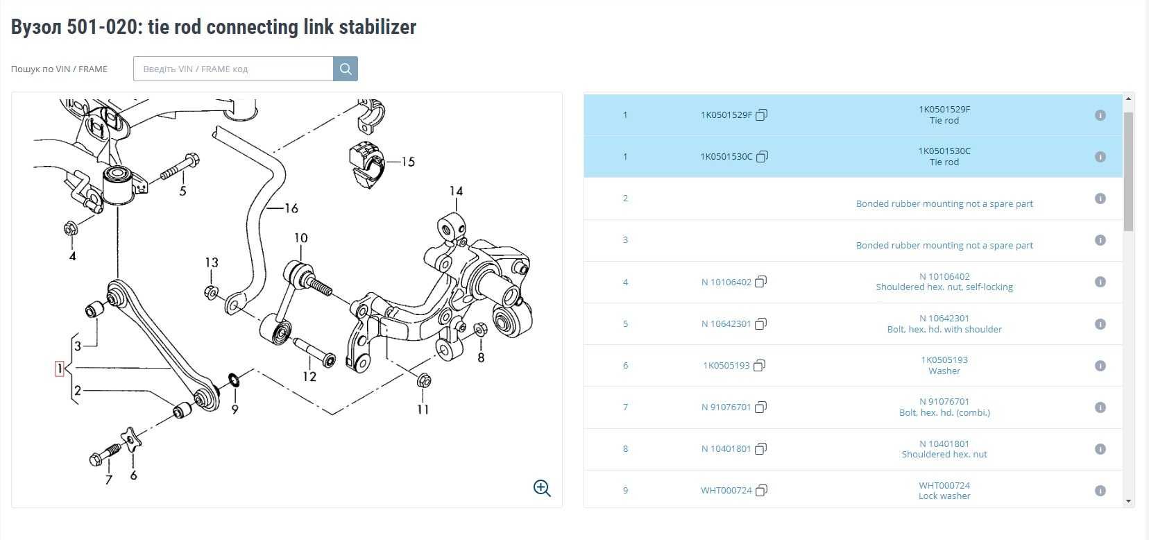 Рычаги, пружины задние VW Passat Tiguan Skoda Seat