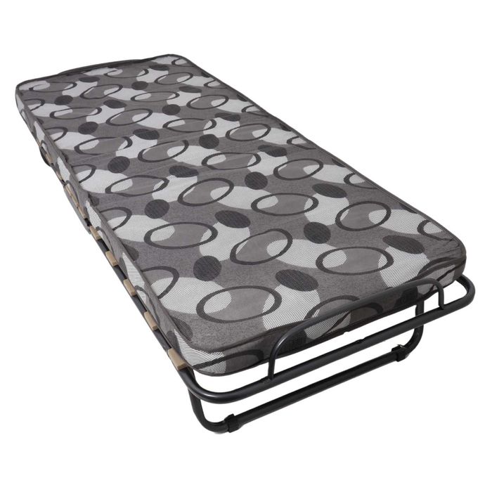 Łóżko Składane Polowe Wytrzymałe Materac 8Cm 80X190CM 140KG Certyfikat