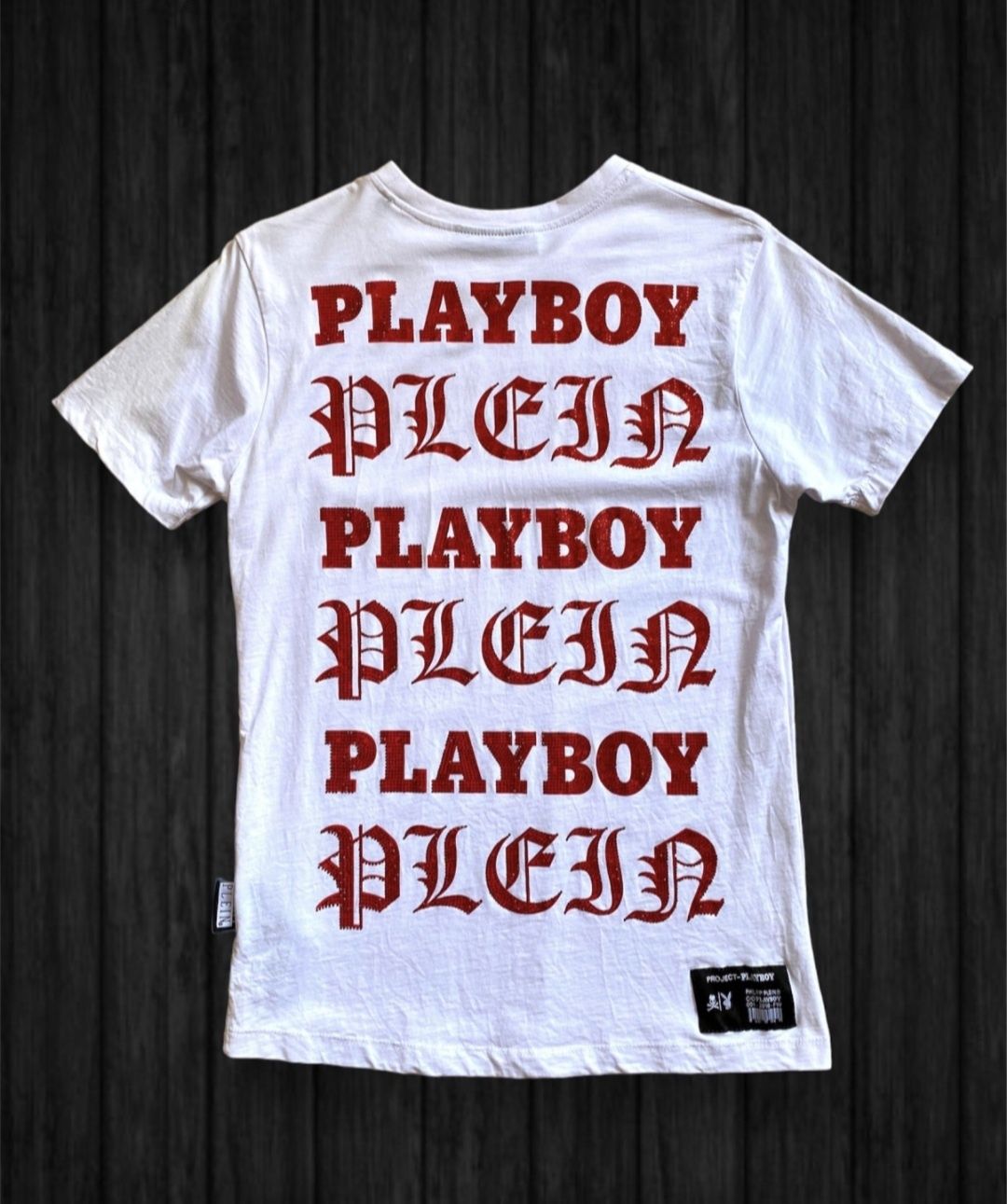 Футболка мужская  Philipp Plein & Playboy play boy размер S