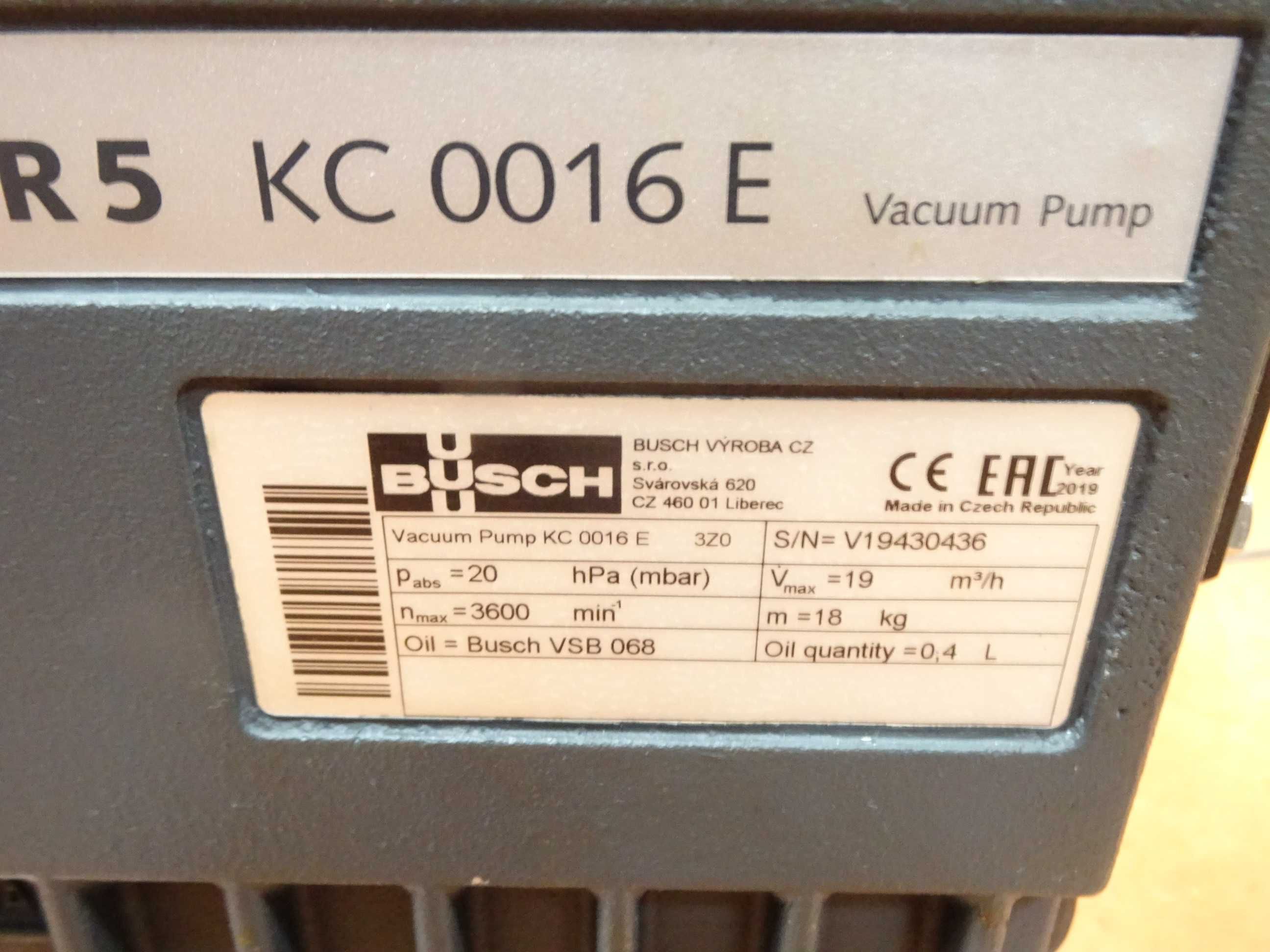 Pompa próżniowa  Busch R5 R 5 KC KB nadziewarka próżniowa handtmann