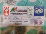 6 bilhetes para o Mundial 1991 sub 21