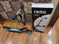 Самокат Qkids Weiss Blue/Black