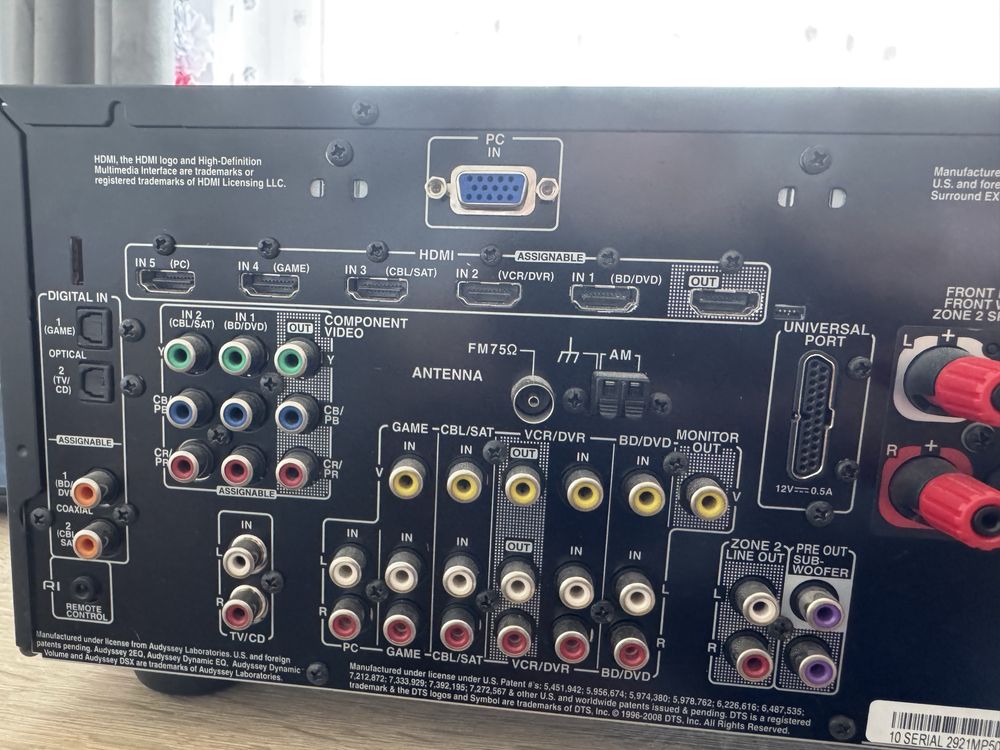 Amplituner wzmacniacz onkyo TX-SR608 TX SR608