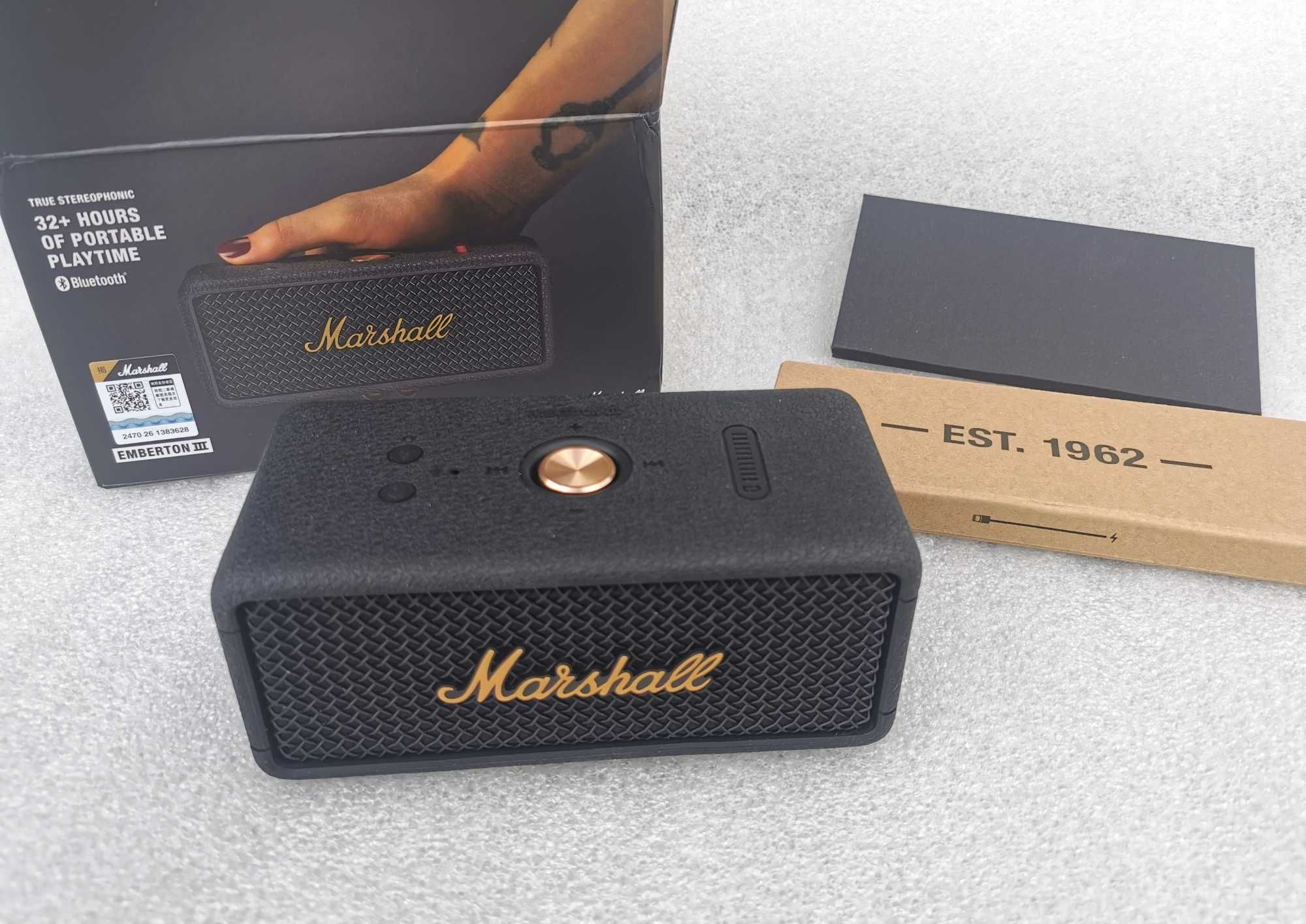 Колонка Marshall Emberton III + чохол-сумка (Маршал Ембертон 3)