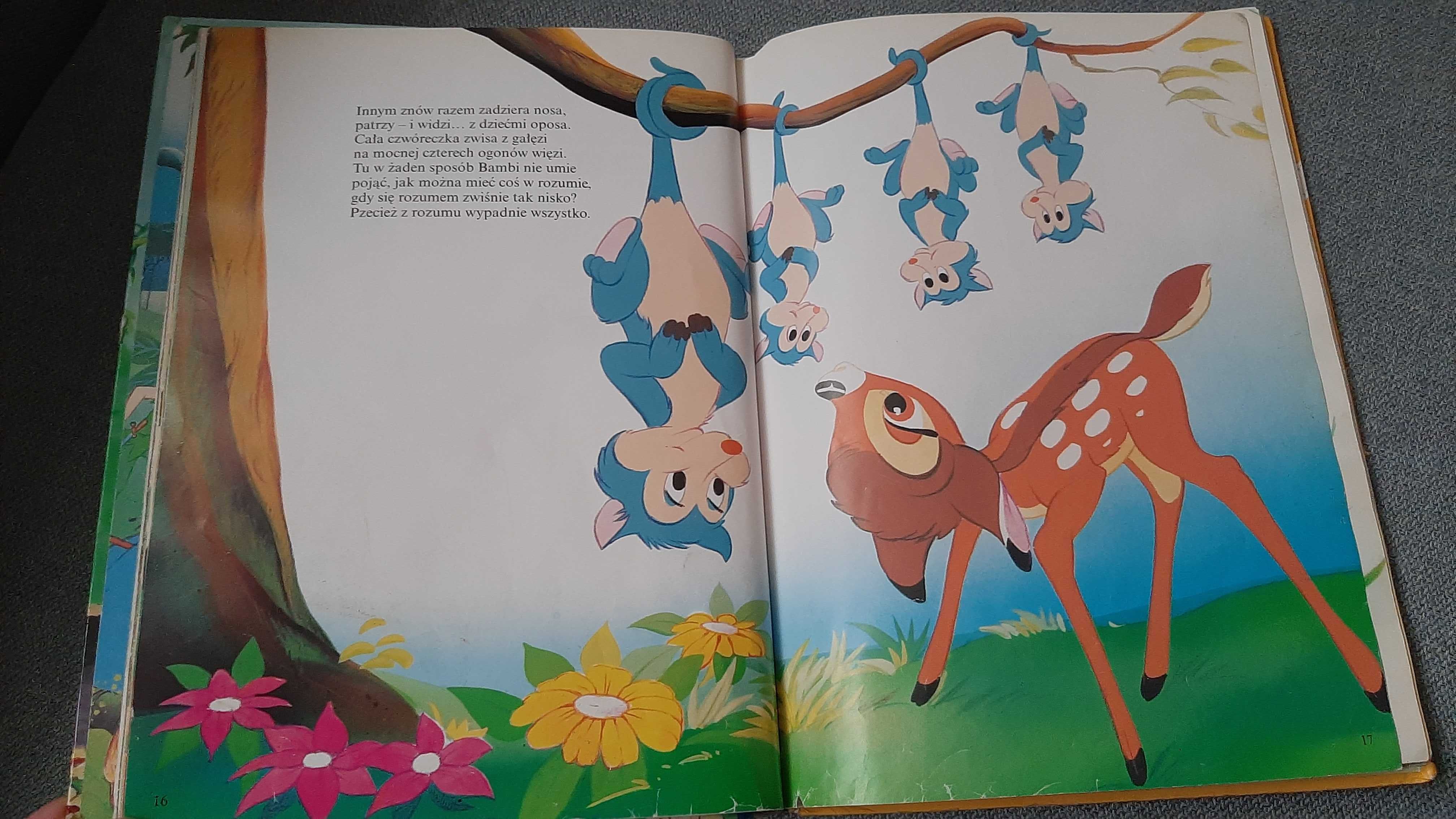 Walt Disney Bambi Format A4 EGMONT Twarda oprawa Jeremi Przybora