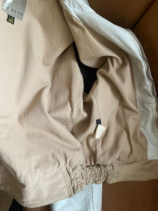 Винтажная кожанная куртка из Италии