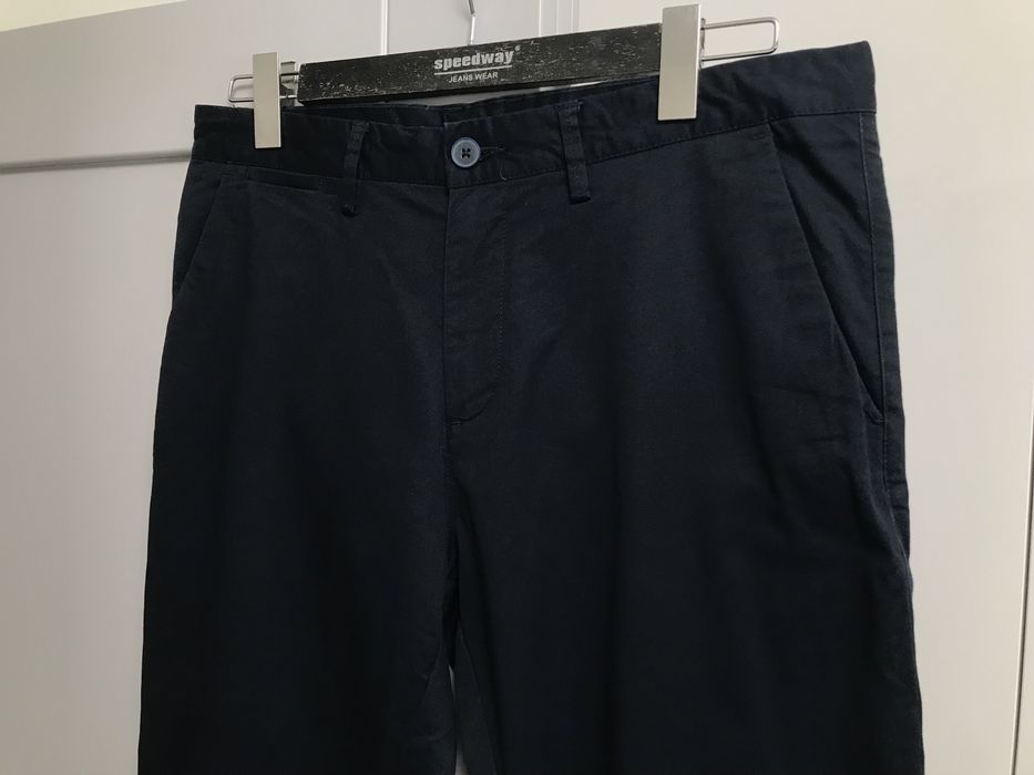 Брюки мужские OSTIN синие, размер EU 34 / штани чоловічі