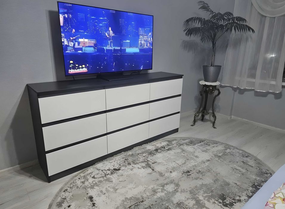 Швидка відправка - комод в спальню під телевізор! Стильний та місткий!