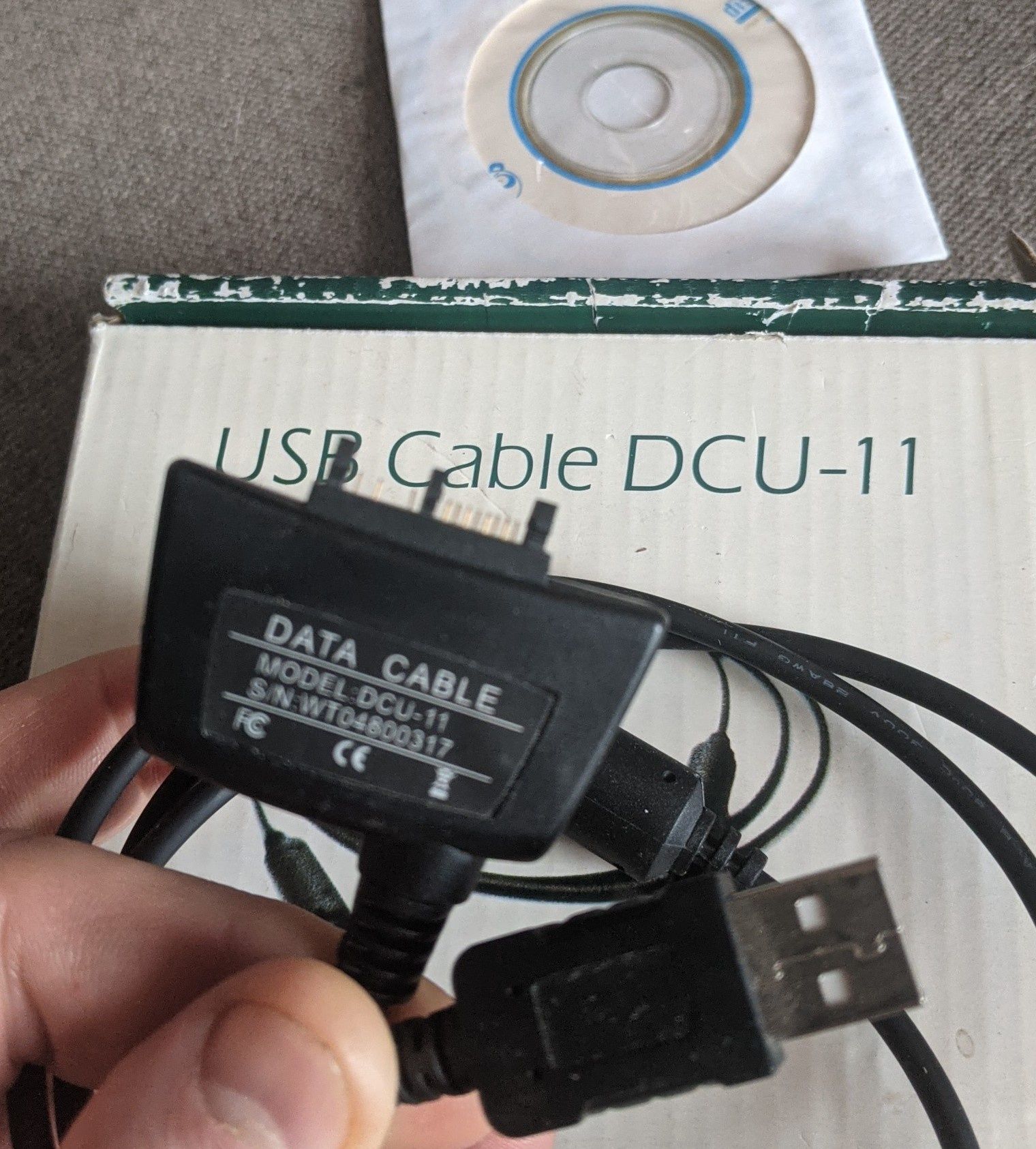 Новый USB кабель DCU-11 для телефона Sony