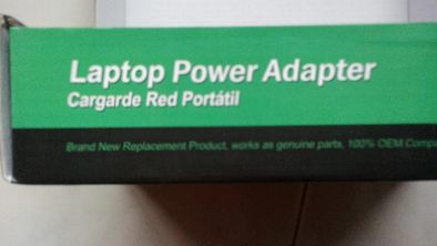 Carregador de pilhas, Carregador para computador Dell 19,5V a 3,30mA.