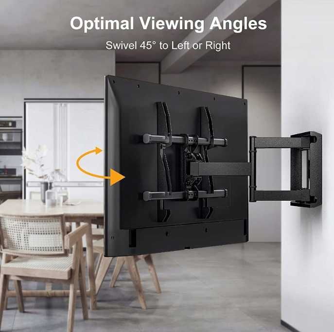 5023 Perlegear PGLFK1 Uchwyt Ścienny Telewizora 37-75” 60kg