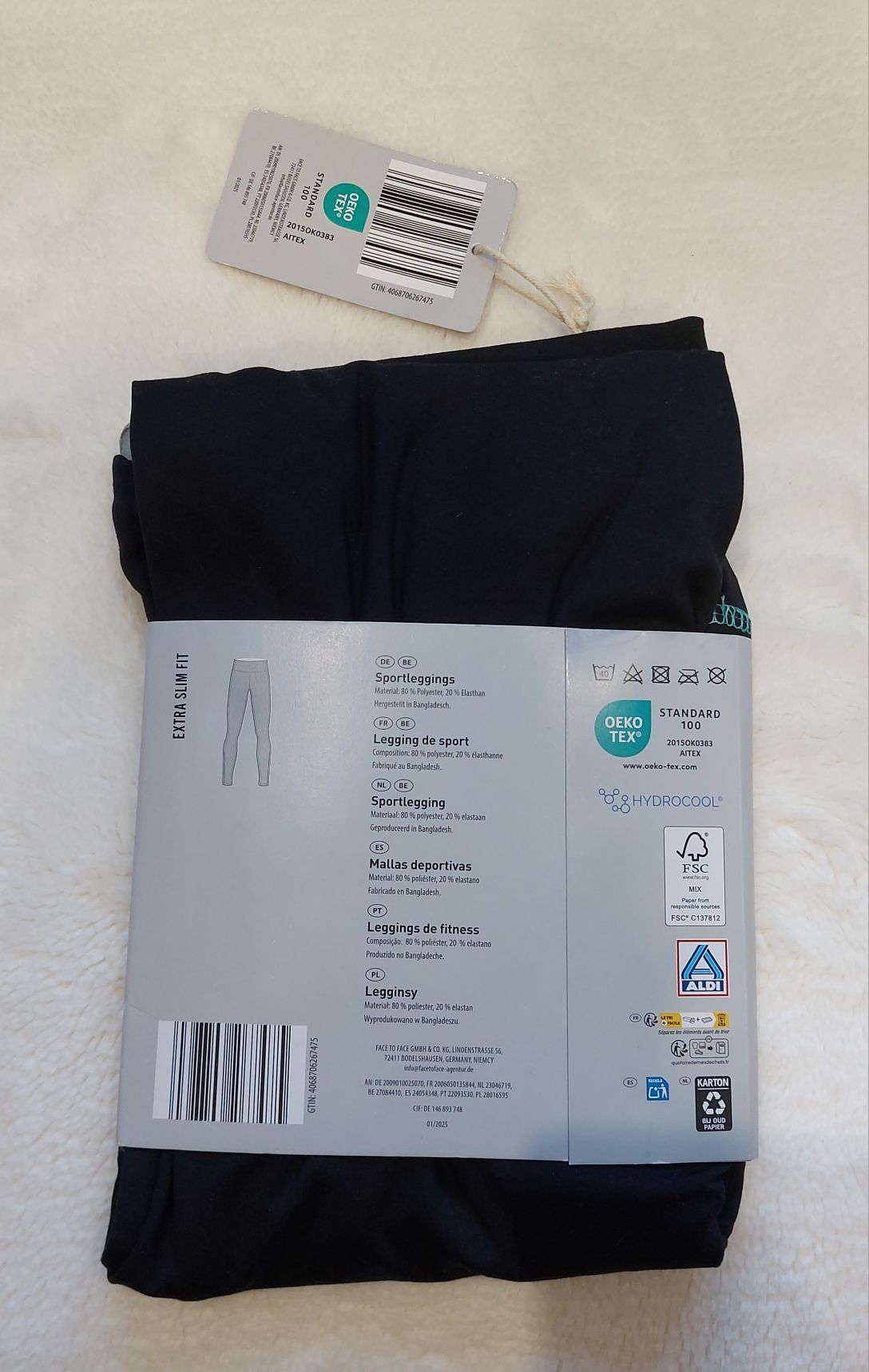 Nowe legginsy damskie Crane