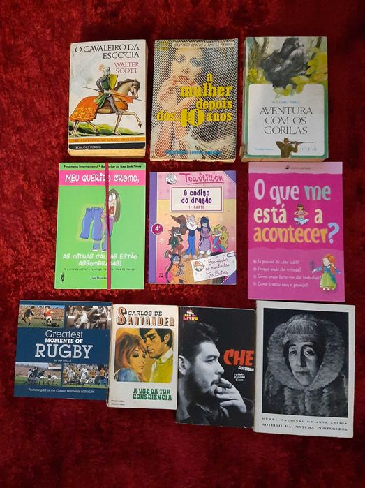 3 Livros a escolher por 5 euros