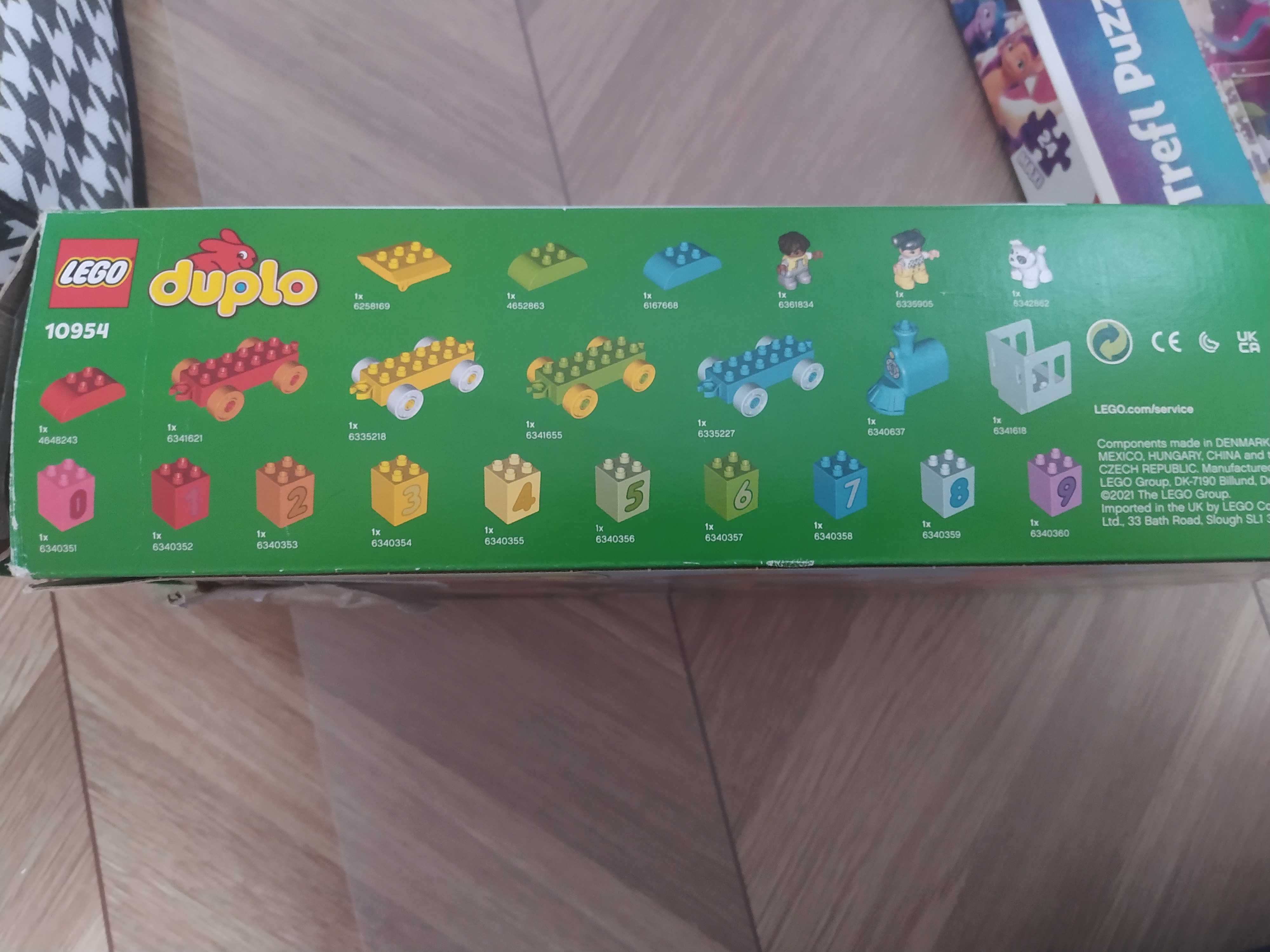 Klocki Lego duplo.