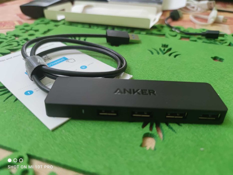 Koncentrator USB 3.0 Data Hub ultra cienki 4-port