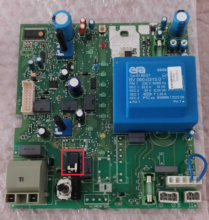Vendo placa de caldeira Chaffoteaux (Lisboa)
