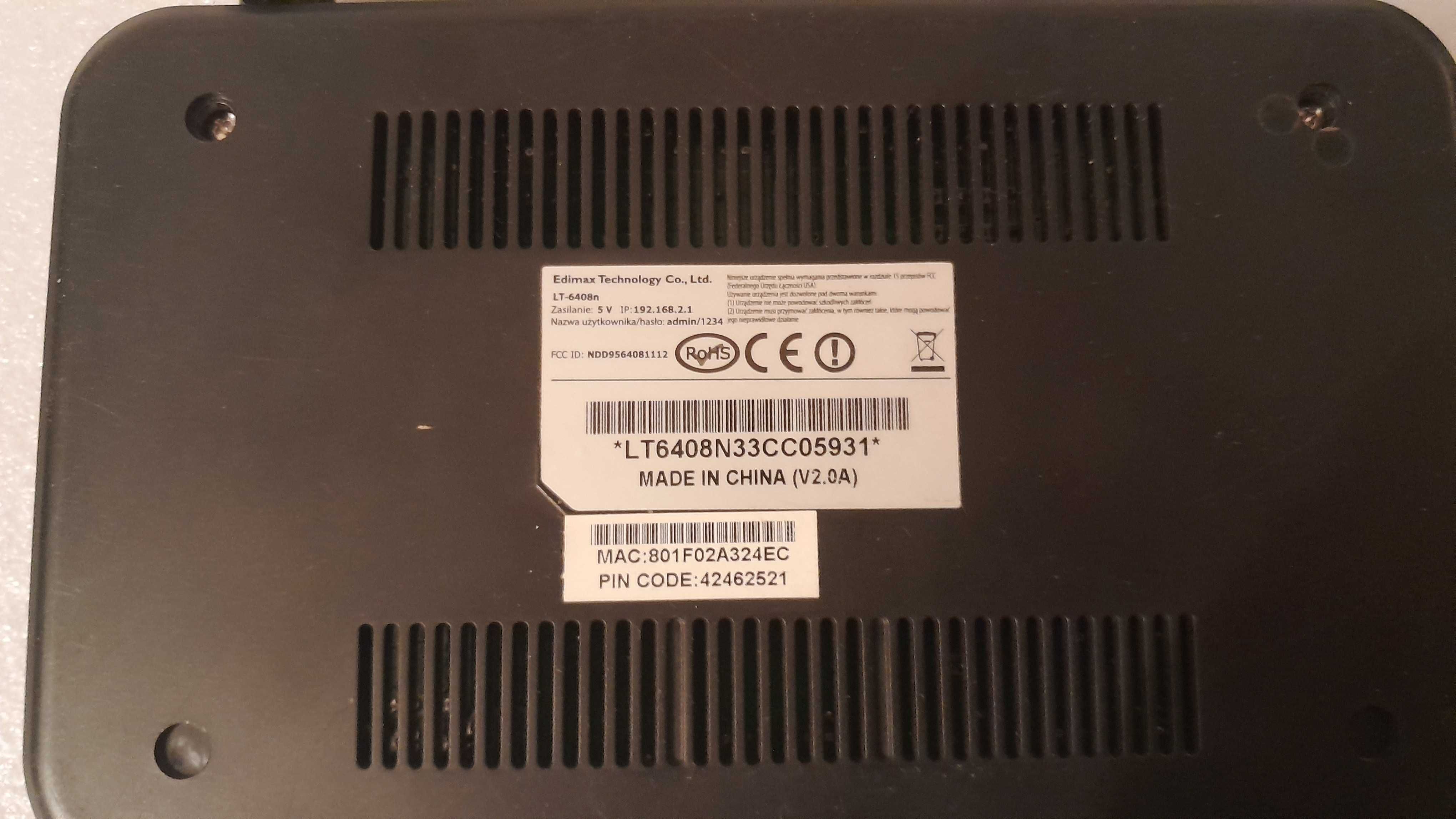 Router EDIMAX USB LTE 4G Plus Play Orange T-Mobile