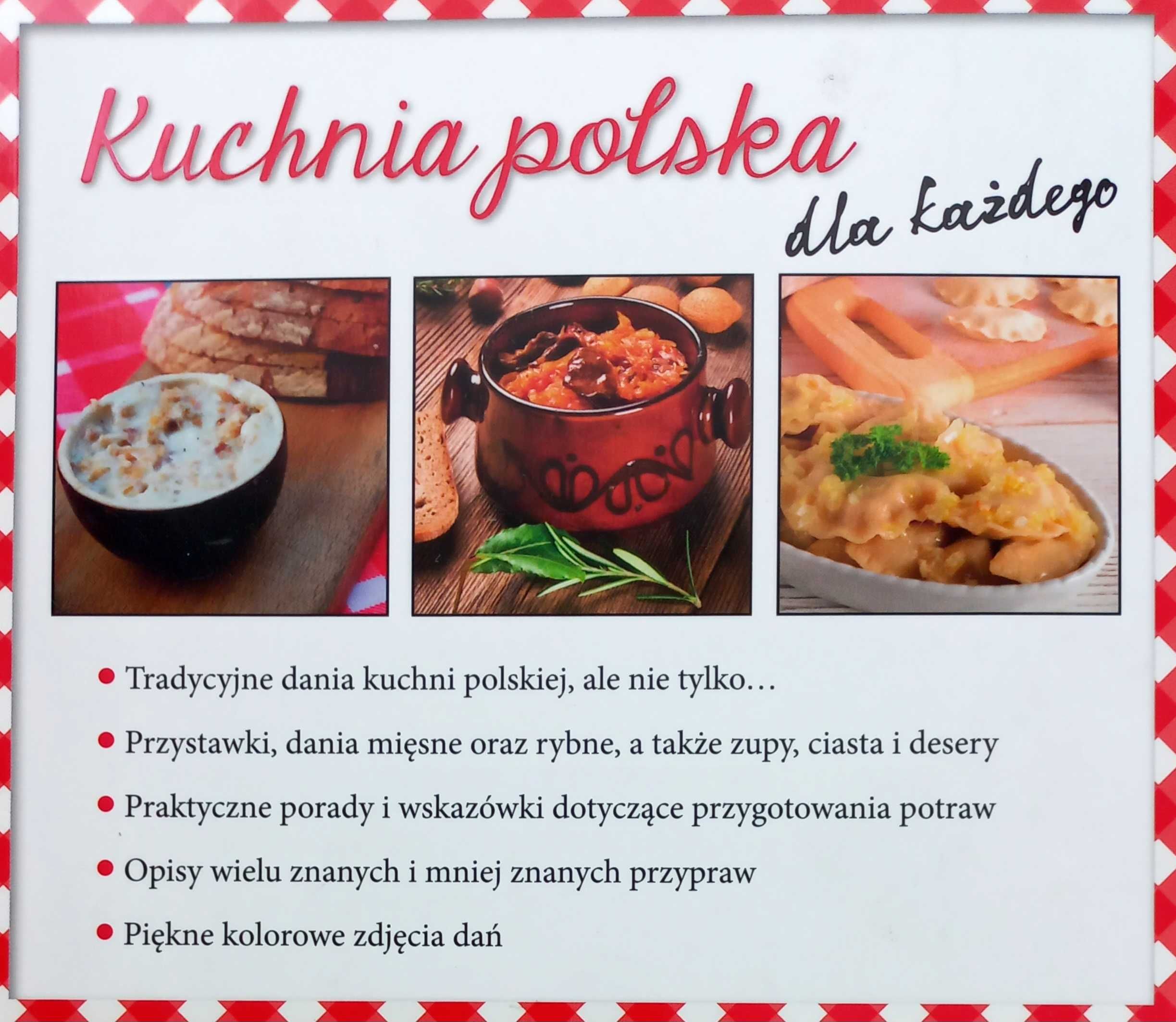 Książka kucharska Kuchnia Polska dla każdego