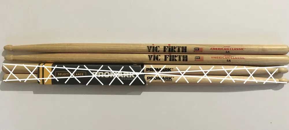 Барабанні палички Promark,Vic Firth